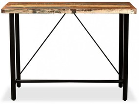 5 részes tömör újrahasznosított fa bárszett