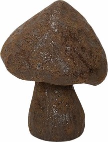 Gomba Figura Otthon Nappaliba Erkélyre Teraszra Nagy 30cm Terrakotta Őszre