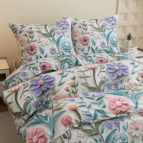 Mikroszálas ágyneműhuzat FLORIBEE színes Ágyneműhuzat mérete: 2 db 70 x 80 cm | 160 x 200 cm