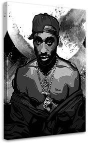 Gario Vászonkép 2Pac, Tupac Shakur - Nikita Abakumov Méret: 40 x 60 cm