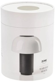 Szürke alumínium LED dimmelhető asztali lámpa (magasság 22 cm) Harvest – Zone