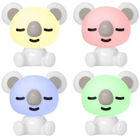 Polux KOALA 325648 Asztali lámpa 1x2,5W/LED 4000K + RGB 110lm IP20