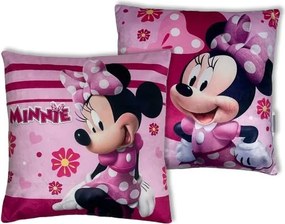 Disney Minnie Lovely párna, díszpárna 38x38 cm Velúr