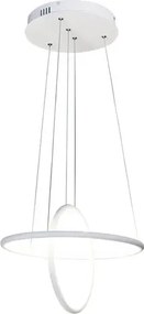 Beltéri led függeszték 37w 2300lm 4000k fehér donatella