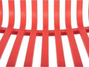 Világospiros műanyag étkezőszék Glee – Leitmotiv