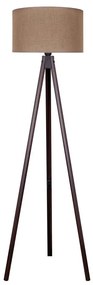 Duolla Duolla - Állólámpa 1xE27/60W/230V átm. 44 cm barna/wenge DU82597SE