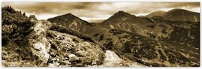 Poszterek 200x66 Tátra Lengyel hegyek Kilátás