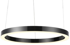 LED CIRCLE design függőlámpa - titán - 40/60/80/100cm