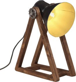 vidaXL fekete asztali lámpa 25 W 30x17x40 cm E27