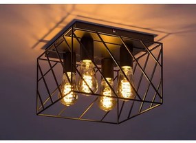 Rabalux 71027 - BOROO mennyezeti lámpa 4xE27/25W/230V