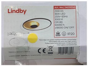 Lindby Lindby - LED Dimmelhető mennyezeti lámpa FEIVAL LED/36W/230V LW1498