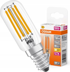 Led izzó T25 Tubusos E14 6.5W 55W 730lm 2700K Meleg 300° Tompítható