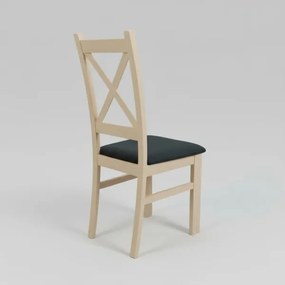 Étkezőszék NATE Sonoma tölgy/fekete