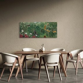 Kép - Henri Rousseau, Tropical Forest with Monkeys, reprodukciók (120x50 cm)