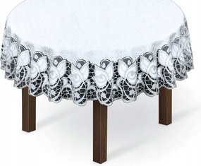 Mg Abrosz Jacquard Kerék szürke 254243 Ø 140cm