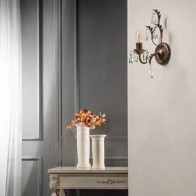 ONLI - Fali lámpa TERESA 1xE14/6W/230V bronz