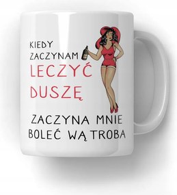 Bögre Amikor elkezdem gyógyítani a lelkemet Vicces Ajándék 18-99 Ajándék