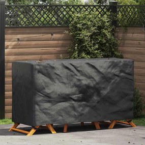 Kültéri bútorhuzat Fekete 180 x 70 x 90 cm 210D