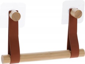 Fali Wc-papír Tartó Barna 20 cm Akasztós Wc-hez