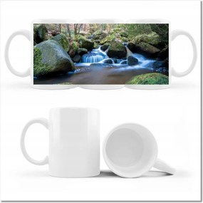 Fotó bögre Kaszkádok a hegyekben