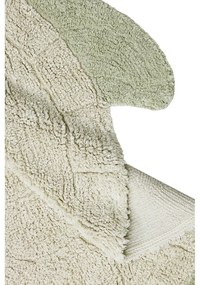 Bézs mosható kézi szövésű pamut gyerek szőnyeg 110x130 cm Sea Turtle – Lorena Canals