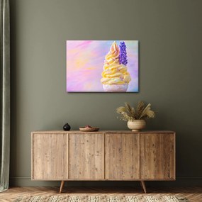 Kép - Levendulás fagylalt (70x50 cm)