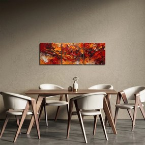 Kép - Absztrakció (órával) (90x30 cm)
