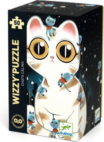 Varázs puzzle - Macskusz, 50 db-os - Cuddly cats