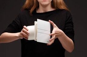 Cata, E-120 GTH axiál fürdőszoba ventilátor automatával, 6W / 11W, cső 120mm, fehér, 00901200