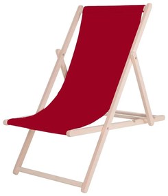 Kerti napozóágy bordó/bükk