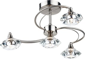 Dar Lighting LUTHER LUT0446 Plafonlámpa 4x40W/G9