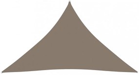tószínű háromszögű oxford-szövet napvitorla 4,5x4,5x4,5 m