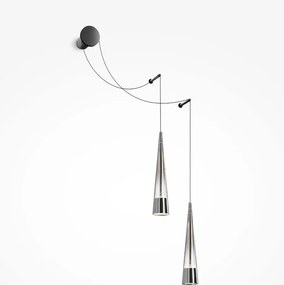 Maytoni SINTESI P090WL-L24CH3K Fali lámpa 2x24W/LED 3000K 840LM IP20