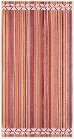 Törölköző 70x140 Peru többszínű frottír csíkos 500 g/m2 Zwoltex