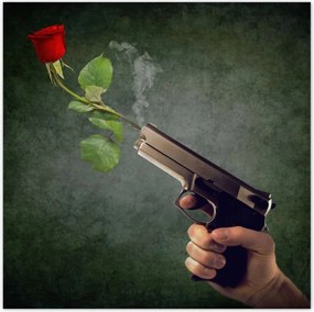 Poszterek 100x100 Rózsa Virág Virágok Rózsa