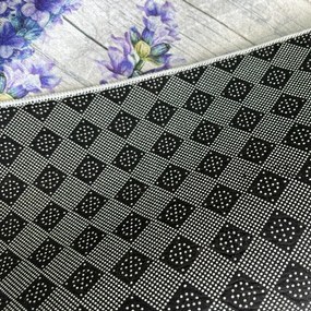 Levendula mintás konyhai szőnyeg 70x200 cm
