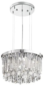 Eglo Calaonda 93425 kristály függeszték, 7x33W G9