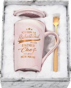 Kávéscsésze ajándék nyugdíjba vonulás kezdetén400 ml