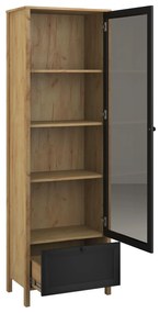 Vitrin Bruselas (tarany craft (tölgy + fekete). 1116779