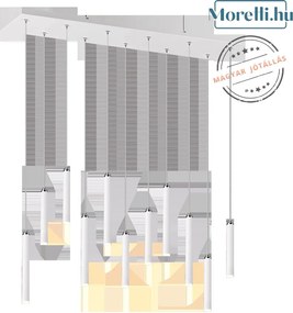Függeszték Fehér TUBULAR TRIO 321611131
