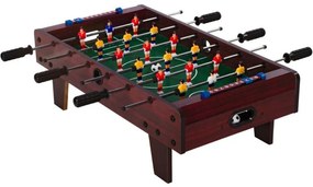 GamesPlanet® Csocsóasztal mini CHELSEA Sötét 70 x 37 cm