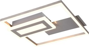TRIO R67862107 SPIRO Modern LED Mennyezeti Lámpa Ezüst LED IP20