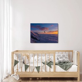 Kép naplementekor, Mt. blanc (70x50 cm)