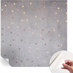 Dekoratív öntapadós tapéta Divatos minták Szimmetrikus pöttyök 250x250