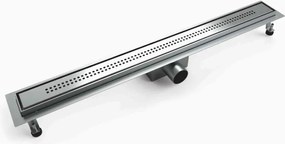 Lineáris vízelvezetés Lineáris lefolyók Rozsdamentes AquaSTEEL La 80cm