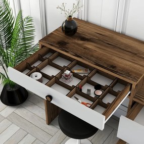 Lizbon 551 - Walnut, White