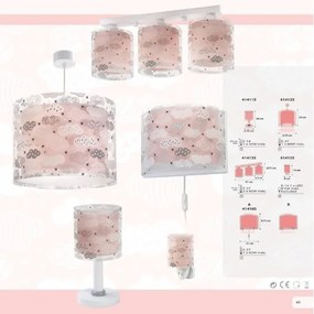 Dalber D-41411S - Gyereklámpa CLOUDS 1xE14/40W/230V