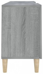 vidaXL szürke sonoma színű szerelt fa TV-szekrény 150x30x50 cm