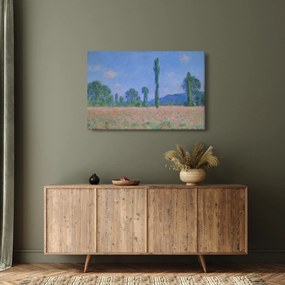 Kép - Claude Monet, Poppy Field (Giverny), reprodukciók (90x60 cm)