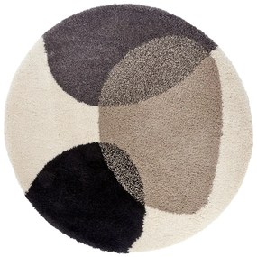 Bézs kerek szőnyeg ø 120 cm Arti – Hanse Home